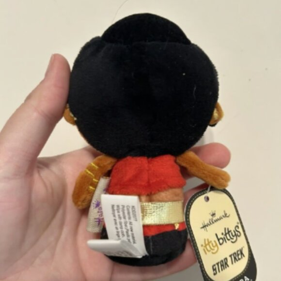 Hallmark Itty Bittys Lieutenant Nyota Uhura Mirror Star Trek TOS Mini Plush NWT - Picture 2 of 2